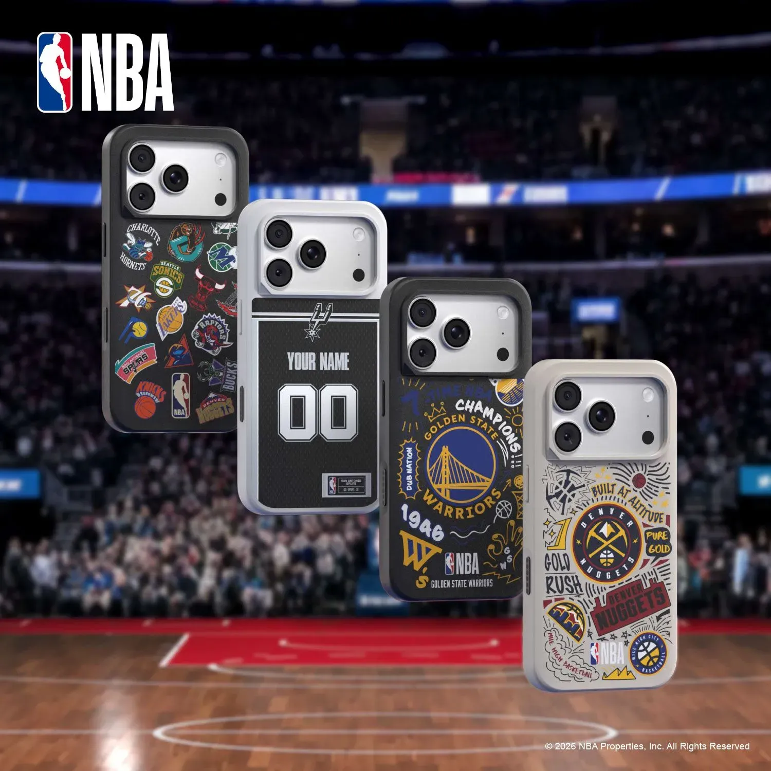 NBA | L.A. Lakers - Graffiti | SolidX - iPhone 18 Pro