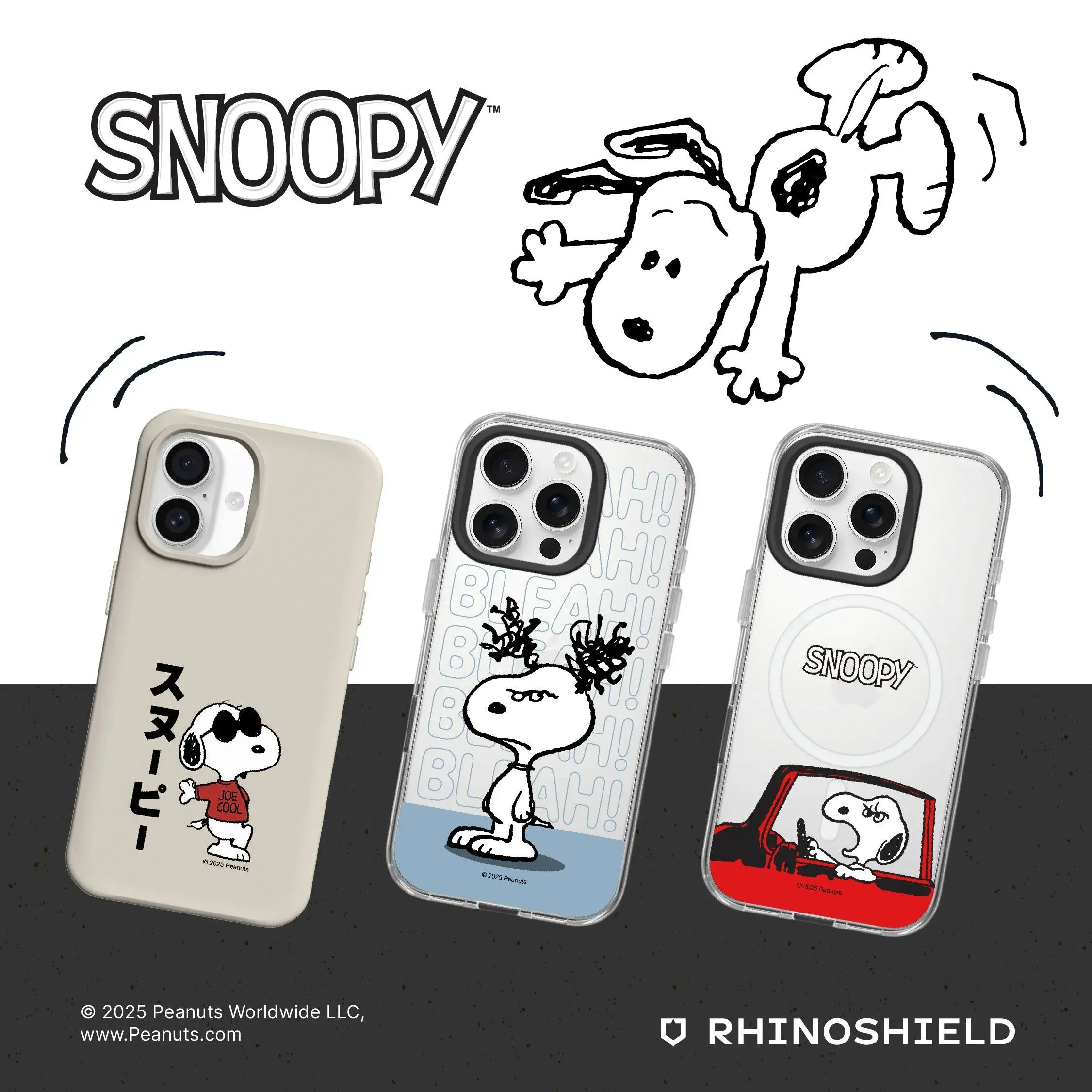 Snoopy | Work From Home | SolidSuit - iPhone 8 Plus | RHINOSHIELD