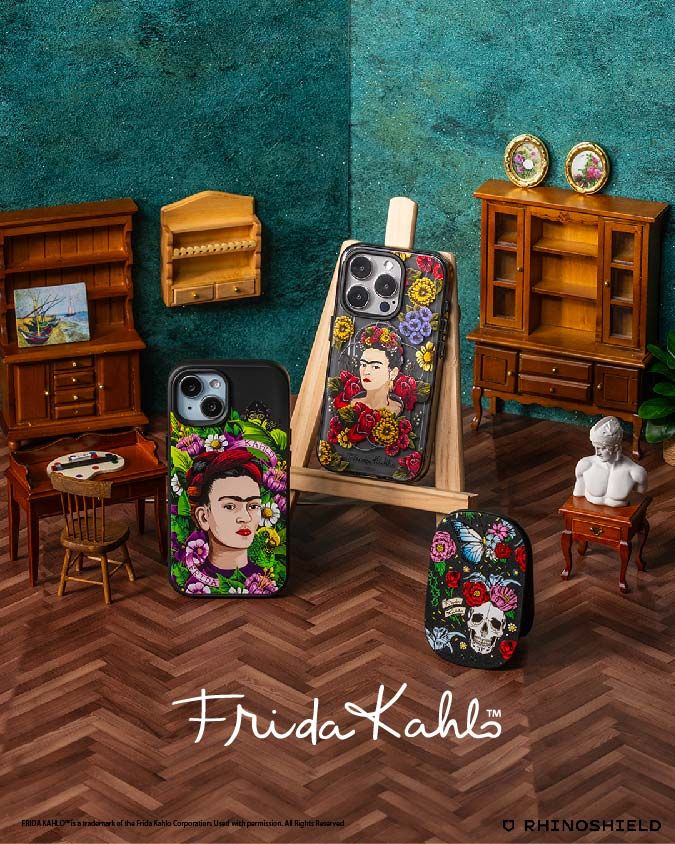 iPhoneアクセサリー Frieda Frida Kahlo | Frida's Gaze | Clear - iPhone 16 Pro | RHINOSHIELD