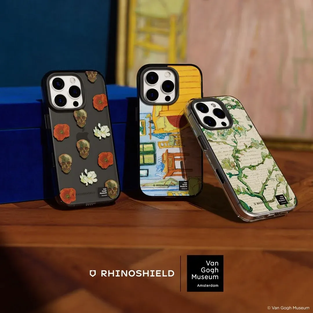 Van Gogh Museum | ひまわり - パターン | Clear - iPhone 15