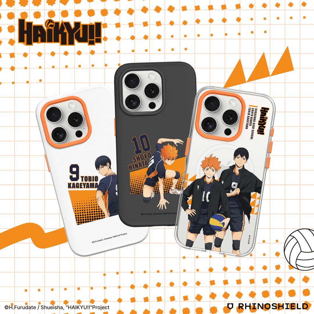 Haikyu!! | Court Mascots | Clear - iPhone 16 | RHINOSHIELD Haikyu!! | Court Mascots | Clear - iPhone 16 | RHINOSHIELD