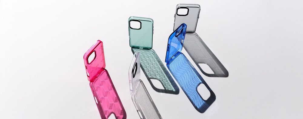 ガラステクスチャーデザイン 耐衝撃スマホケース | RHINOSHIELD ライノ